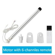 Zemismart WiFi Tubular Roller Shade Motor, with 6 Way Remote Control, for 30mm Tube, Support Smart Life Alexa Google Home