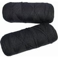 thumbnail image 3 of Knitsilk 100% Merino Wool Yarn-Black | 200+ Yards| 100gx2 Count |200 Grams |Friendly Handcrafted Material for Knitting, Crochet, and & Weaving, 3 of 5