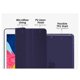 thumbnail image 3 of Funda de cuero con 3 pliegues y soporte para iPad de 7 a 10,2 pulgadas Adepaton azul, 3 of 9