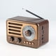 thumbnail image 2 of AM FM SW Transistor Retro Banda Completa Radio Audio Recargable BT Speaker (Oro), 2 of 9