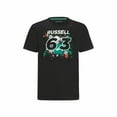 thumbnail image 2 of Mercedes Benz AMG Petronas F1 Men's George Russell #63 T-Shirt -Black/White, 2 of 4