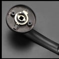 thumbnail image 5 of Right door lever with lock and key, privacy, matte black silent lock, 5 of 5