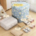 thumbnail image 2 of 1pc Cute Clothes Quilt Storage Bag With Durable Handles, Waterproof Moving Bag For, 2 of 5