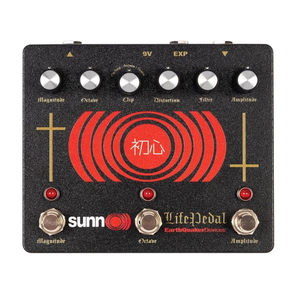 EarthQuaker Devices Sunn O))) Life Octave Distortion and Booster Pedal