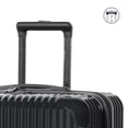 thumbnail image 3 of iFLY Elite 2-Piece Expandable Hardside Spinner Luggage Set, with TSA Lock, 20" Carry-on and 28" Checked Luggage, Black, 3 of 8