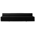 thumbnail image 6 of BizChair Leather Reception Seating, Black (Set of 3), 6 of 8