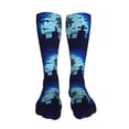 thumbnail image 5 of KLL Halloween Trick Or Treat Print Cool Socks Men's Women's Crew Socks Funny Crazy Novelty Stockings, 5 of 8