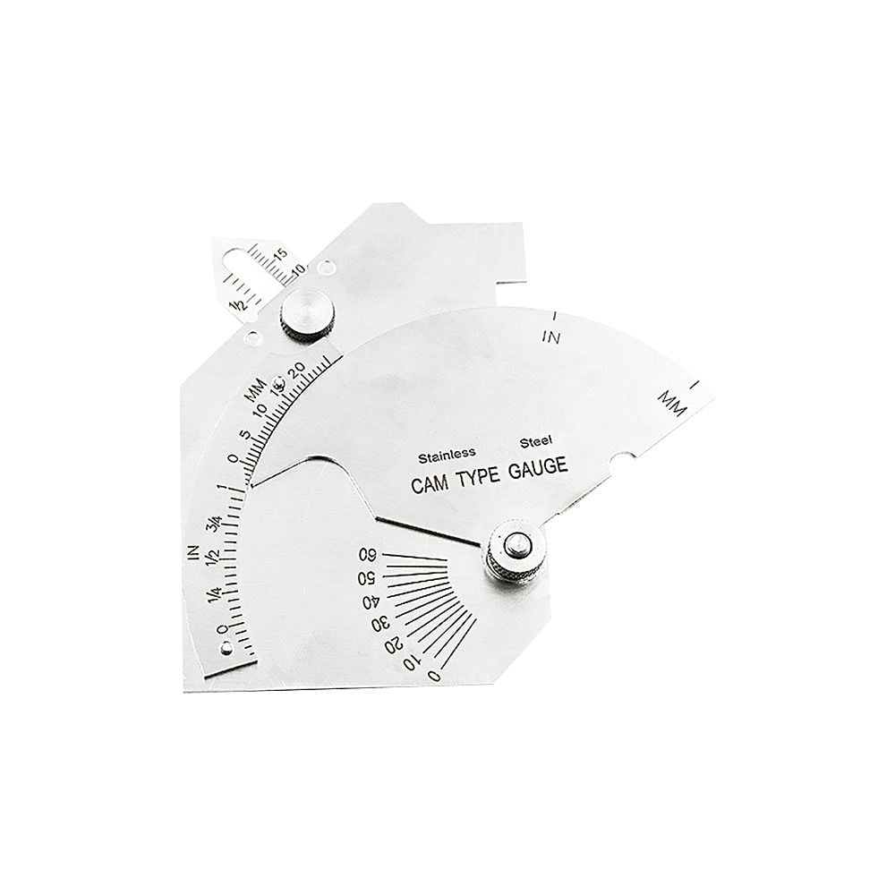 Welding Seam Gap Gage Height Welding Bead Butt Weld Gauge Fillet Weld Gauge Measuring Ruler Weld 7366