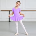 thumbnail image 1 of Girls Dance Short Sleeve Ballet Dress For Recital Practice Performance - Girls Dresses for and Stage Movement, 1 of 3