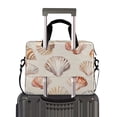 thumbnail image 2 of FORMRS 16" Laptop Bag Carrying Sleeve Case with Handle Travel Shoulder Briefcase, Purple Seashell, 2 of 8