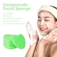 thumbnail image 3 of Esponjas faciales Spunspon de celulosa natural con forma de corazón, 100 unidades, 3 of 7