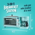 thumbnail image 2 of Cafetera Breakfast Station Nostalgia 3 en 1 y horno a la plancha, 2 of 9