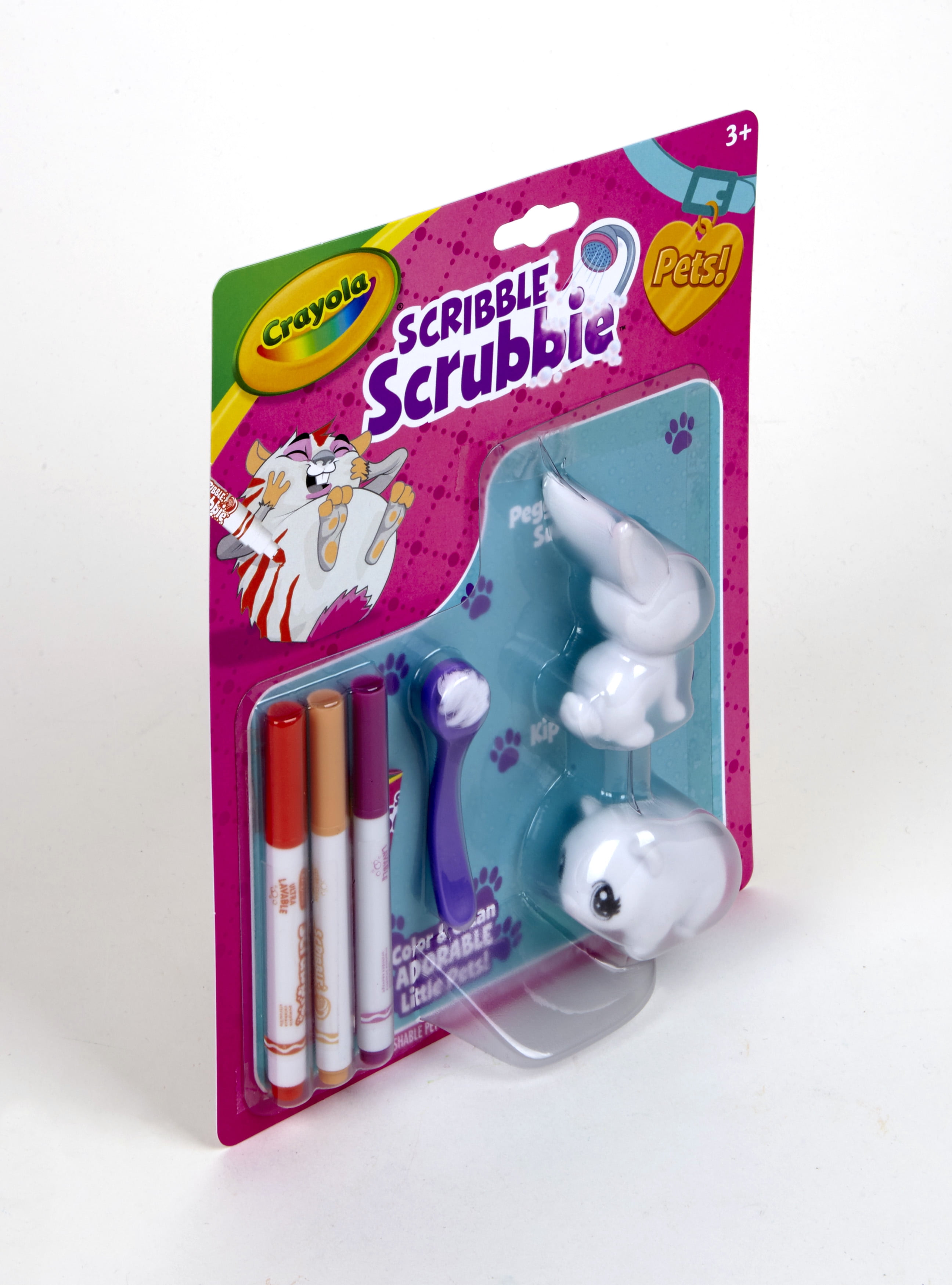 Crayola Scribble Scrubbie Ocean Pets, 1 Ct Animal Toy, Arts & Crafts Kit,  Beginner Unisex Child Ages 3+