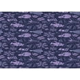 thumbnail image 1 of Ahgly Company Machine Washable Indoor Rectangle Transitional Night Blue Area Rugs, 4' x 6', 1 of 7