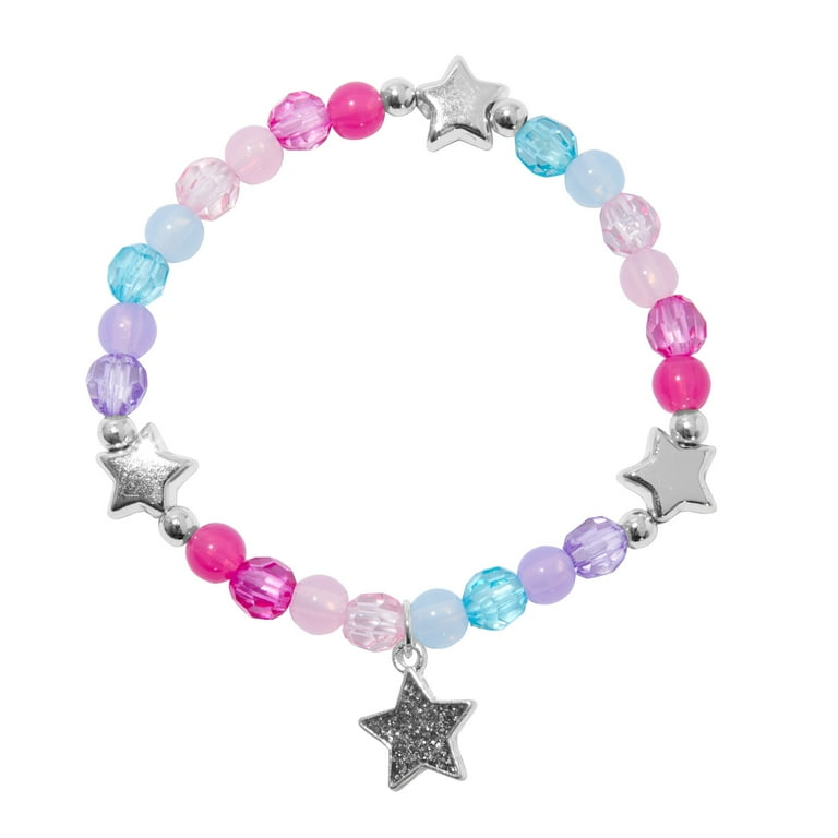 アクセサリー glitter necklace bracelet set Bracelet Necklace Earrings Set | Silver Necklace Bracelet
