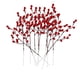 thumbnail image 3 of 2x12x Ramas De Bayas De Flores Artificiales De Navidad Frutas Para Bodas De Invierno, 3 of 7