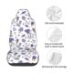 thumbnail image 4 of Fotbe Lavender Bicycle Funda para Asiento de Auto con Estampado – Impermeable y Antisudor – Ajuste Universal, Lavable a Máquina, Antideslizante (1 Pieza), 4 of 5