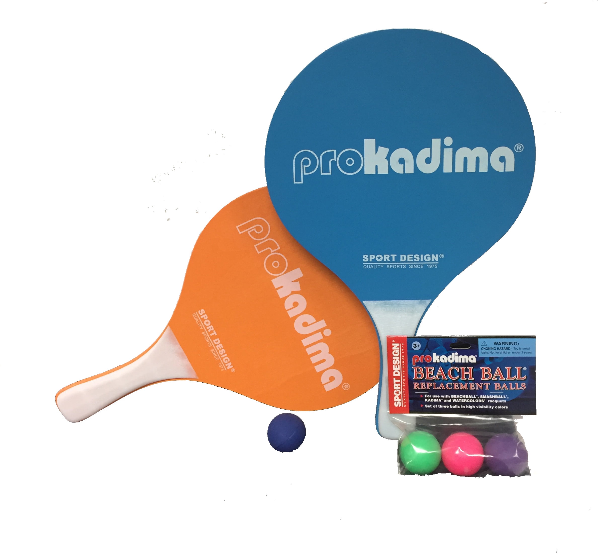 Pro Kadima Replacement Ball 3 Pack Assorted OS