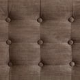thumbnail image 6 of Elle Decor Claire Mid Century Modern Bench with Tufted Cushion, Vanilla Cream, 6 of 6