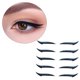 thumbnail image 5 of Plantilla de Maquillaje de ojos Macarena Stickers Stencil Azul 5 pares, 5 of 7