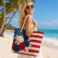 thumbnail image 4 of Independence Day Quilted Tote Bag USA 250 Years Shouderbag Casual Quilting Shopping Bag Women Tote Bag, 4 of 8