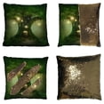 thumbnail image 1 of EREHome Fantasy Tree House In Forest Pillow Case Home Decor Cushion Cover 20x30 Inch, 1 of 2