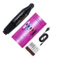 thumbnail image 2 of Qarigey Taladro eléctrico tallado pluma conjunto desata el potencial creativo máquina portátil de mejora de uñas conjunto de molino de Juegos de manicura  versión mejorada USB negro, 2 of 6