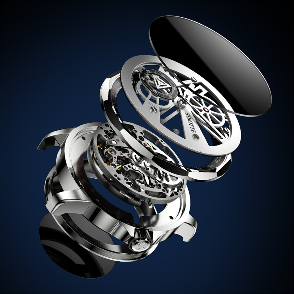 SIBOTTE Skeleton Japanese Automatic Self-Winding Movement 7570