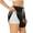 White, variant on Picia American Bald Eagle Warrior Pattern Women's 2 in 1 Athletic Running Shorts High Waisted Workout Casual Gym Sweat Shorts with Comfy Liner Zipper Pockets-X-Large