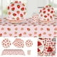 thumbnail image 1 of Juego de Vajilla Desechable con Temática de Fiesta de Fresas, Juego de Vajilla Decorativa de Papel, 1 of 4