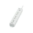 thumbnail image 2 of Tripp Lite by Eaton Safe-IT Medical-Grade Power Strip with Antimicrobial Protection, 6 Hospital-Grade Outlets, USB Charging, 2 ft Cord, White, 2 of 9