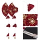 thumbnail image 3 of 1 par de tela de estilo japonés Horquilla Sakura Fans Forma Barrette para niñas, 3 of 5