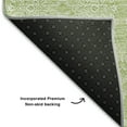 thumbnail image 3 of Addison Rugs Mayfield Washable Transitional Floral Aloe Rectangle Rug, 9' x 12', 3 of 6