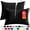 Black, variant on Utopia Bedding Premium 100% Waterproof Pillow Protectors with Zipper Queen Size (Set of 4), Bed Bug and Dust Mite Proof Zippered Pillow Covers, Pillow Encasement Cases, Beige