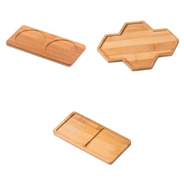Storage Tray,Bathroom Storage Trays Bamboo Dish Drainer,Vanity Countertop Bottles Organizer Holders,Multipurpose Ornaments Plate Living Room Bedroom,Household Flowerpot Trays Kitchen Gloria none