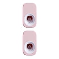 thumbnail image 1 of Dispensador de montaje en pared Moyic exprimidor que ahorra espacio 2Conjunto Rosa, 1 of 6