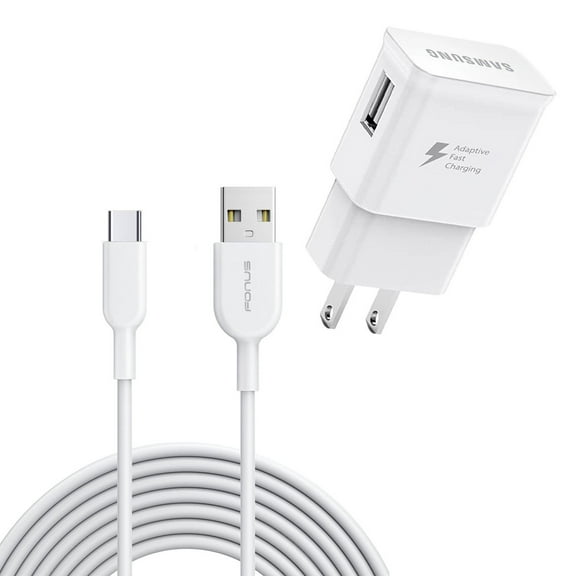 Fast Home Charger for Samsung Galaxy Z Fold5/Fold4/Flip5/Flip4 - Type-C 6ft USB Cable Quick Power Adapter Travel