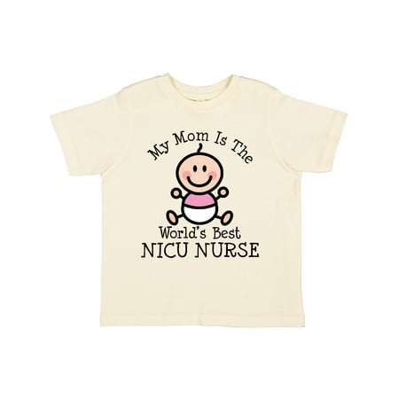 

Inktastic NICU Nurse Mom Gift Toddler Toddler Girl T-Shirt