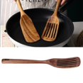 thumbnail image 4 of Wood Shovel,   Safe  Excellent Heat Resistance Hanging Hole Design Wooden Spatula  for Cooking for Home Use Leaky Spatula, 4 of 8