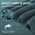 thumbnail image 5 of Beartech 6 Pack Bath Towel Set,Microfiber Towel Set,2 Bath Sheet,2 Hand Towel,2 Washcloth,Ultra Soft & Quickly Dry Bathroom Towel Set,Plush Highly Absorbent Shower Towel For Hotel Spa-Lichen, 5 of 8
