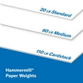 thumbnail image 6 of Hammermill Premium 110 lb. Cardstock Paper 8.5" x 11" White 200 Sheets/Ream (168380R), 6 of 7