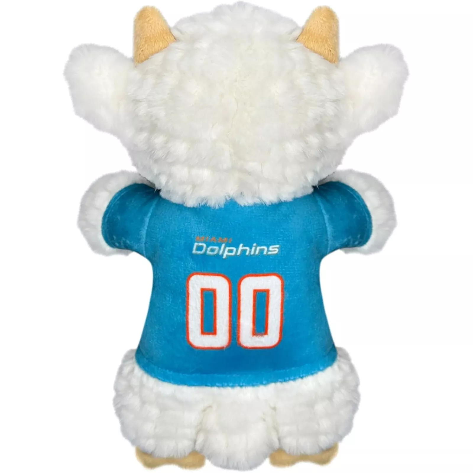 Pets First NFL Goat Plush Toys for Dogs & Cats Dog Chew Toys with Inner Squeaker