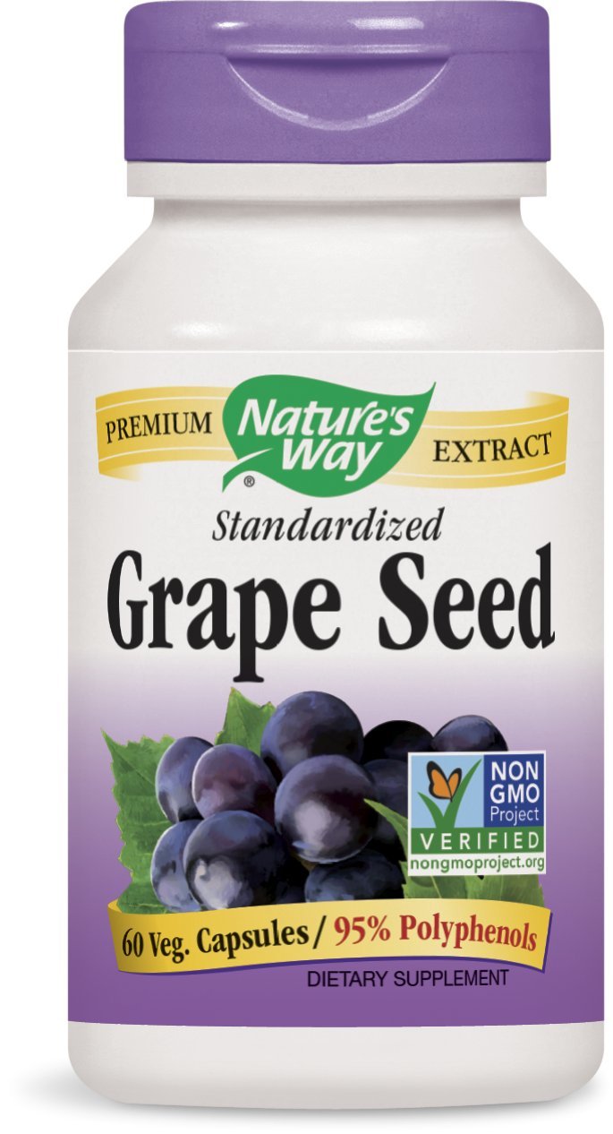 Nature's Way Grape Seed Standardized 60 Vcaps