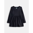 thumbnail image 2 of Wonder Nation Girls Long Sleeve Dress, 2 Pack, Sizes 4-18 & Plus, 2 of 3