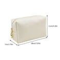 thumbnail image 2 of ELAYARD 1Pc Women's Makeup Bag for Travel, PU Cosmetic Organizer Pouch, 2 of 7