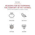 thumbnail image 4 of Petacc Pet Bed Round Pet Cushion Plush Puppy Bed, Khaki, 4 of 6