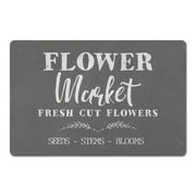 Creative Products Flower Market 27x18 Floor Mat