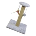 thumbnail image 1 of Maytalsory 1Pack Scratch Post Refill Pole Grinding Protect Sisal Claw Rope Nails cat Square Gray Medium 1Set, 1 of 6