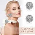 thumbnail image 2 of Flower Shape Clothes Decor DIY Hat Clothes Patch Shoes Decorative Rhinestone Patch, 2 of 9