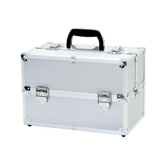 TZ Case TC-06 SD Basic Beauty Case, Silver Dot